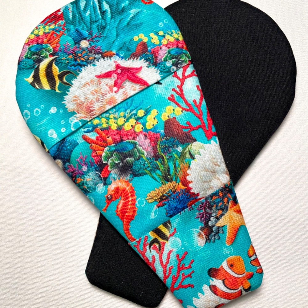 Magnetic Mini Oven/Microwave Potholder/Mitts